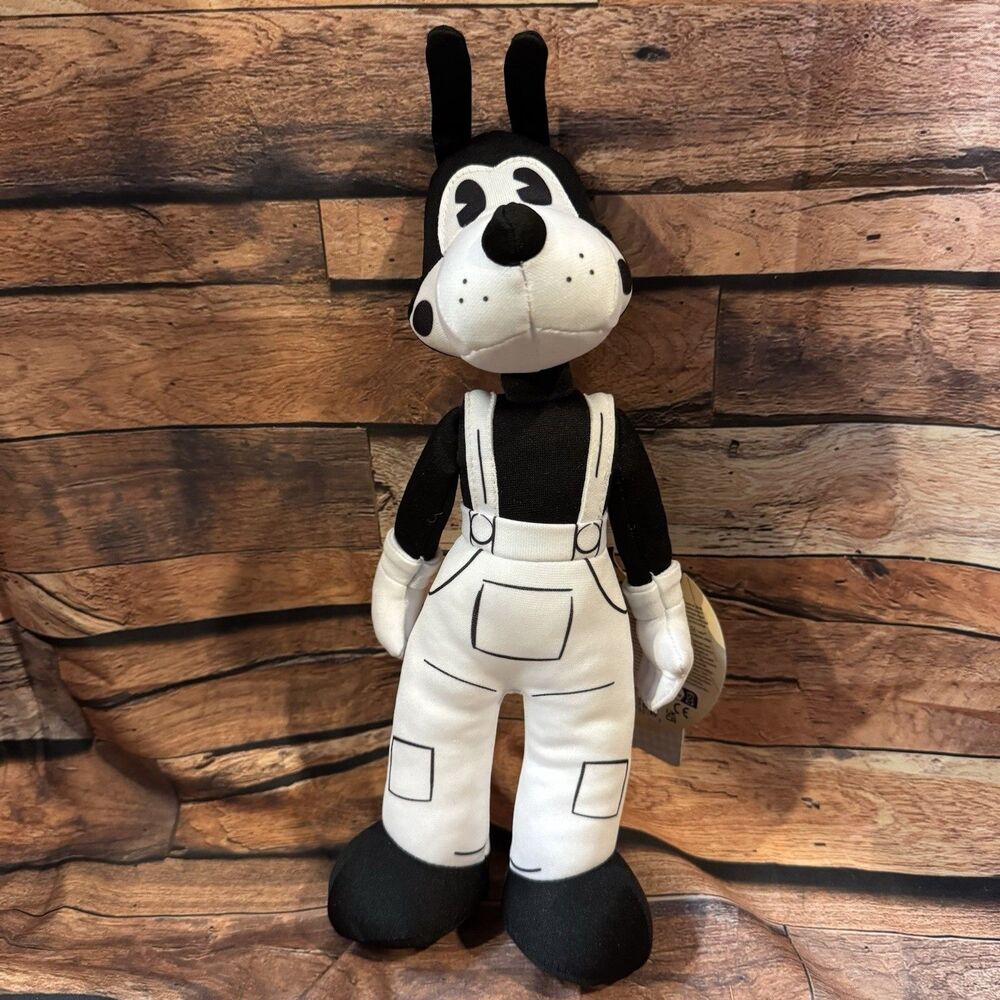 Bendy and the Ink Machine Boris Plush Jakks Pacific Cartoon Wolf Toy Doll NWT